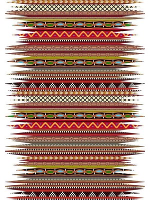 Colorix Carpet Dijital Baskı Dekoratif Kaymaz Taban Antibakteriyel Yıkanabilir Halı NO:2678