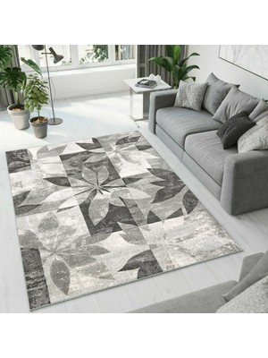 Colorix Carpet Dijital Baskı Dekoratif Kaymaz Taban Antibakteriyel Yıkanabilir Halı NO:2484