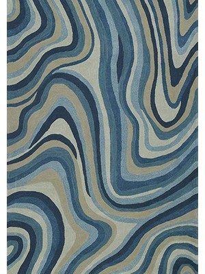 Colorix Carpet Dijital Baskı Dekoratif Kaymaz Taban Antibakteriyel Yıkanabilir Halı NO:2671