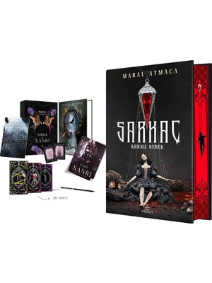 Ephesus Yayınları Saka ve Sanrı Tek Kitaplık Hediyeli Kutu ve Sarkaç 1 Kurma Bebek Ciltli Yan Boyamalı