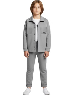 Alg ERKEK ÇOCUK ESNEK SPOR BAYRAMLIK TAKIM 3'LÜ ŞIK KOMBİN