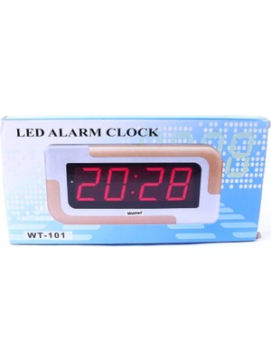 EkoAlışverişDünyam LCD Masa Duvar Saati WT-101