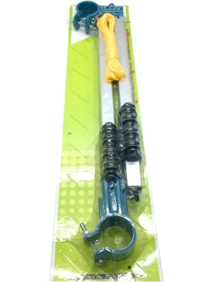 EkoAlışverişDünyam Plastik Kulplu Küpeşte Makaralı Katlanır Çamaşır Askısı (5510)