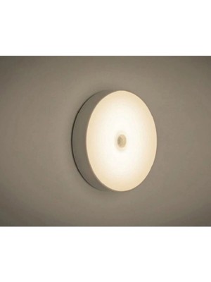 Alvo Store Buğz V-009 Hareket Sensörlü USB Şarjlı LED Işık Lamba-Oda, Mutfak, Salon ve Merdiven Işıklandırma ( Buğz )