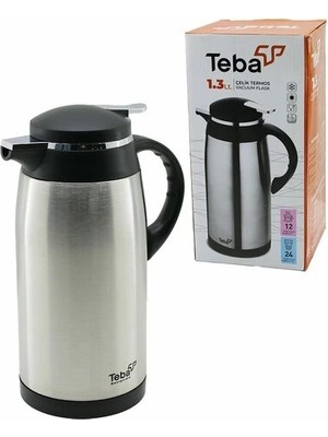 TE Dükkan Buğz 1.3 Lt Içi Cam Dışı Çelik Termos