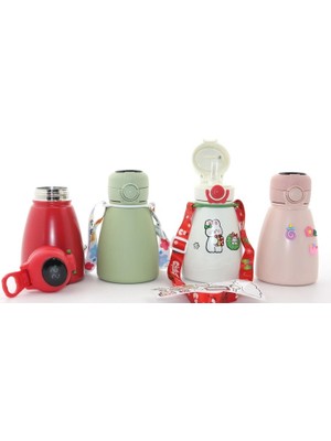 Alvo Store Buğz Dijital Göstergeli Çift Katmanlı Termos Suluk 500 ml