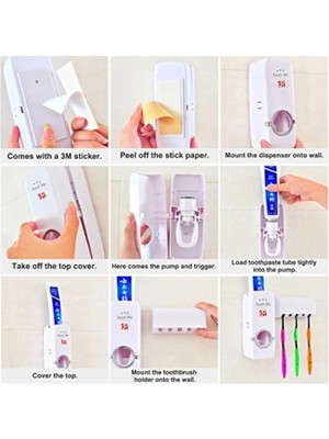 Alvo Store Buğz Diş Macunu Sıkacağı Fırçalık