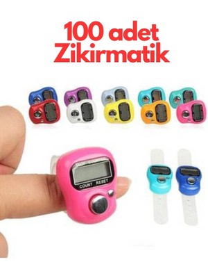 Alvo Store Buğz Yüzük Zikir Matik ( 100 Adet ) ( Buğz )