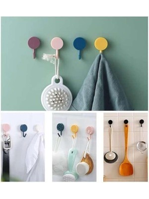 Alvo Store Buğz Kendinden Yapışkanlı Renkli Duvar Askısı