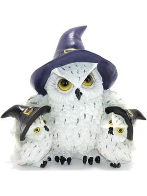 Polyester Baykuş Ailesi Biblo