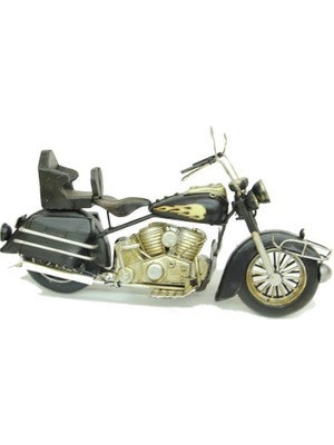 Dekoratif Metal Motosiklet Vintage Chopper Ev Ofis Hediyelik