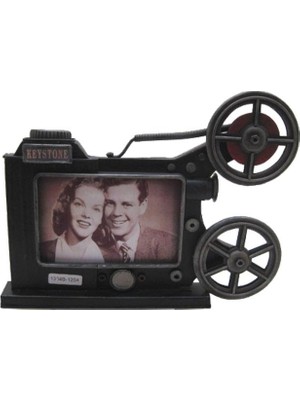 Dekoratif Metal Çerçeve Sinema Projektörü Hediyelik