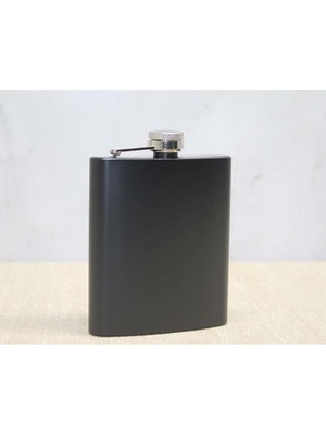 Tekli Siyah 7 Oz Matara