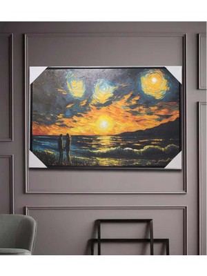 Duvara Asmalı Yağlı Boya Pano