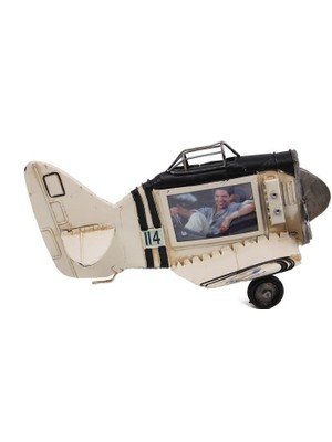 Uçak Çerçeve Vintage Dekoratif Ev Ofis Hediyelik