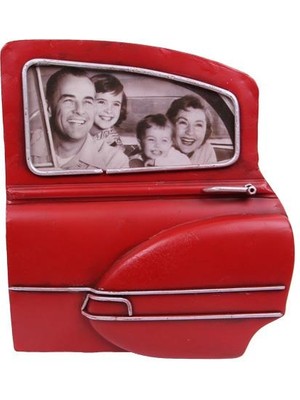 Dekoratif Metal Çerçeve Araba Kapısı Temalı