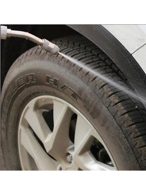 TE Dükkan Buğz Water Jet Yüksek Basınçlı Su Püskürtme Oto Yıkama Aparatı Bahçe Sulama Aracı 50 cm ( Buğz )