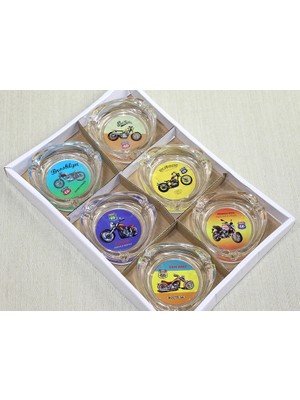 TE Dükkan Buğz Cam Küllük Model 36