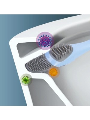 TE Dükkan Buğz Klozet Detay Temizlik Fırçası Seti