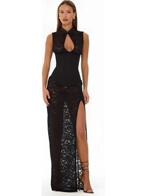 Havens Sedona Corse & Dantel Elbise + G-String