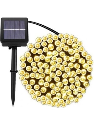 TE Dükkan Buğz Solar 100 Ledli 12 Metre Bahçe Aydınlatma