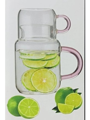 TE Dükkan Buğz Cam Bardak Sürahi