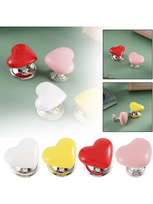 TE Dükkan Buğz Klozet Sifon Tuşu Kalp Tasarımlı