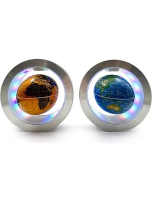 Alvo Store Buğz Manyetik Yuvarlak Ledli Dünya Küre