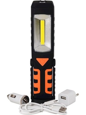 Beyaz Işıklı Şarjlı Kamp Feneri, Bahçe Aydınlatma, 250W Kapasiteli