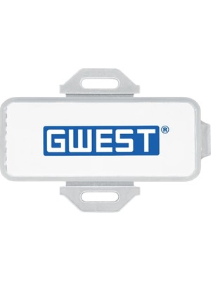 Gwest Get - 2 Kablo Bağı Etiket Taşıyıcı 45X20 mm Beyaz 100 Adet