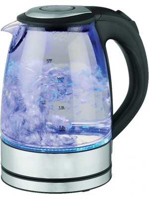 Alvo Store Buğz Crown CRW-7204 Cam Kettle Elektrikli Isıtıcı