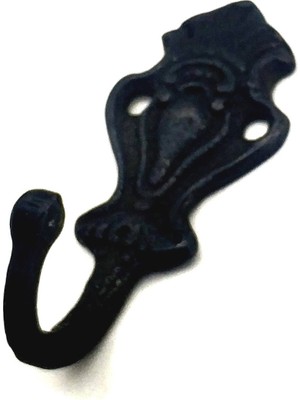 EkoAlışverişDünyam Antika Tarz Dekoratif Pirinç Tekli Askı - Oksit