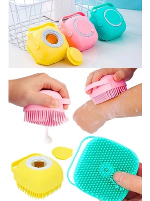 Alvo Store Buğz Duş Jeli Hazneli Banyo Masaj Kesesi