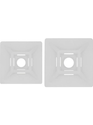 Gwest Hw - 4A Yapışkanlı Kroşe 28X28 mm Beyaz 100 Adet