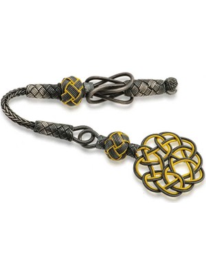 Gümüş Trabzon Örmesi Kazaz Tesbih Püskülü