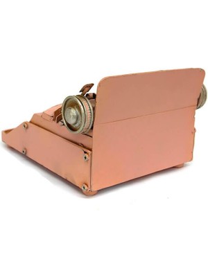 Dekoratif Metal Daktilo Biblo Masaüstü Hediyelik