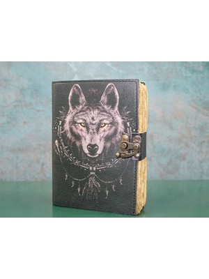 Kurt Büstü Deri Defter