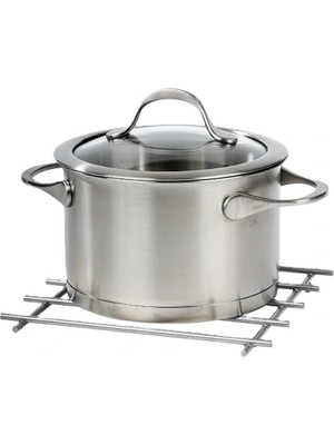 TE Dükkan Buğz Yanmaz Paslanmaz Çelik Nihale Krom Renk