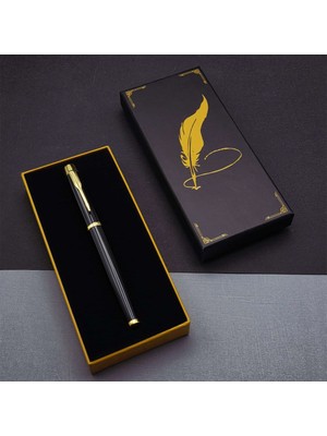 Metal Siyah Roller Kalem