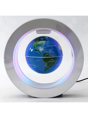 TE Dükkan Buğz Manyetik Küçük Boy Yuvarlak Ledli Dünya Küre