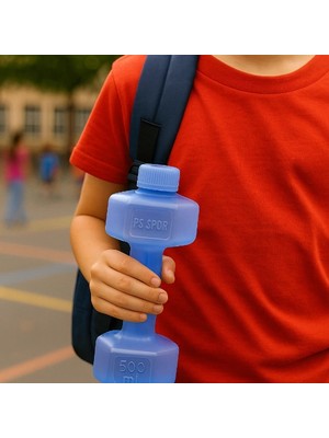 TE Dükkan Buğz Mavi Dambıl Suluk 500 ml