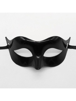 EkoAlışverişDünyam Siyah Renk Masquerade Kostüm Partisi Venedik Balo Maskesi