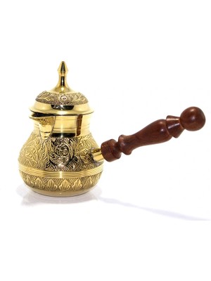 Alvo Store Buğz Pirinç Cezve 6'' Inç