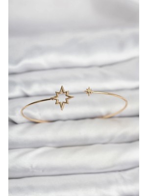 Alvo Store Buğz Kutup Yıldızı Model Gold Renk Bileklik - Buğz