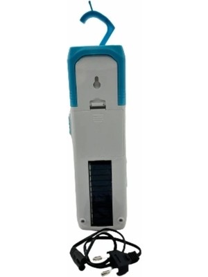 Alvo Store Buğz 16 Ledli + Smd Solar Güneş Panelli Ultra Güçlü Ledli Şarjlı Işıldak V-004 ( Buğz )