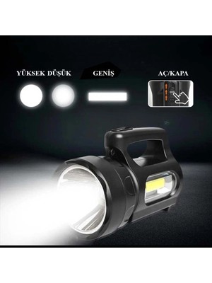 Alvo Store Buğz 900 Lümen Ultra Güçlü El Feneri WT-613