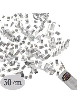 EkoAlışverişDünyam Gümüş Renk Konfeti 30 cm