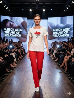 Sevateks Kadın Baskılı Kısa Kollu Pijama Takımı – Rahat Kesim Pamuklu Ev Giyim