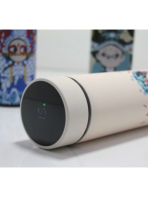 Alvo Store Buğz Dijital Göstergeli Paslanmaz Çelik Termos