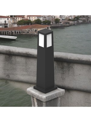 Feyza Design E27 Duylu 40W Set Üstü Bahçe Aydınlatması - Siyah